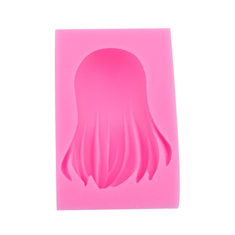 Stampo in Silicone per Capelli di Bambola per Fai da Te Argilla Fondente Decorazione Torte Accessori per Pasticceria