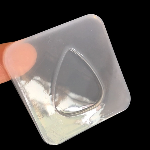DIY Silikon Gitarrenplektrum Form Für Harzguss UV Kleber Handgefertigt Dreieck Wassertropfen Form Bastelwerkzeug Für Musikliebhaber