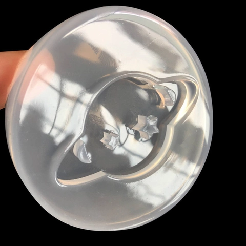 Molde de Silicona con Espejo DIY Planeta Saturno Estrella Luna Para Artesanía de Resina Colgante de Joyería Funda de Teléfono Molde