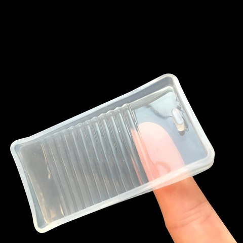 DIY Silicone Washboard Shape Resin Mold For Crystal Epoxy Mirror Surface Pendant Crafting Accessories Jewelry Decor Mold