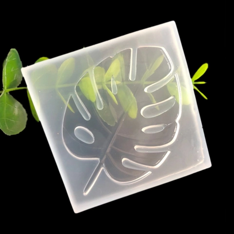 DIY Tropisches Monstera Blatt Silikonform Für Epoxidharz Kuchen Fondant Schokolade Gelee Pudding Seifenherstellung Küche Backform Werkzeug
