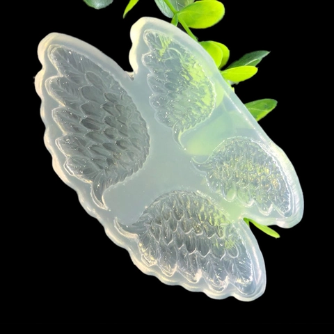 Angel Wings Feather Silicone Mold For DIY Crystal Epoxy Resin Jewelry Accessories Cake Fondant Decorating Baking Tool