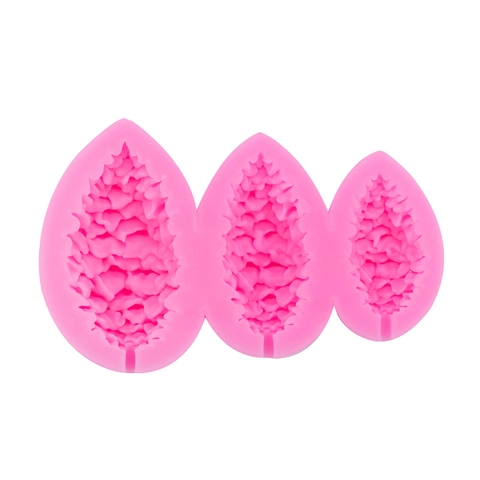 3D Pinecone Silicone Mold Christmas Fondant Chocolate Clay Mold Pine Nut Texture Cake Decorating Tool For DIY Baking Pastry