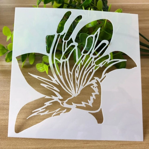 Diy Malschablonen Blumen Mandala Muster PET Kunststoff Schablone Für Scrapbooking Zeichnung Wanddekoration
