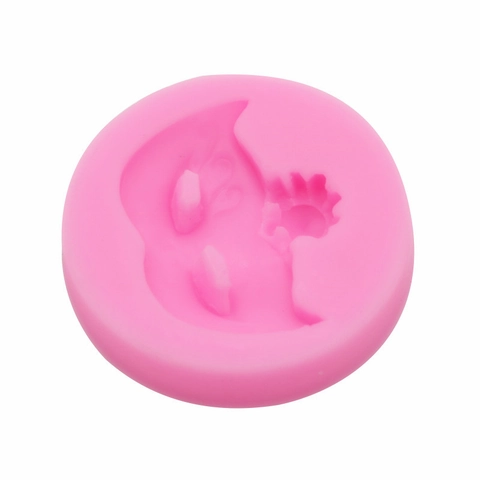 Maskeradenmaske Silikonform Für Fondant Tortendeko Schokolade Gelee DIY Handgefertigtes Tonhandwerkzeug Rosa