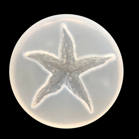Stampo in Silicone a Forma di Stella Marina per Colata di Resina Fai da Te Sapone Candela Torta Cioccolato Budino Gelatina