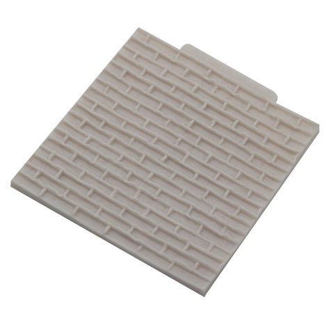 Silikon Kuchenform Ziegelwand Stein Textur Fondant Schokoladenform Für Tortendekoration Backzubehör Haus Küche Werkzeug