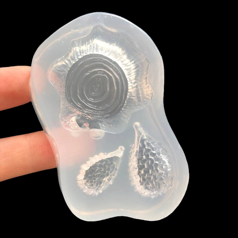 3D Igel Baumstumpf Silikonform Für DIY Harz Epoxid Ton Handyhülle Dekoration Handgemachtes Handwerk Backen Backform