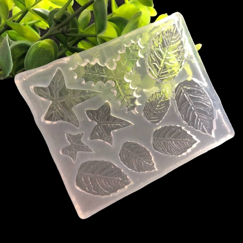 Blatt Silikonform Ahornblatt Fondant Gussform Für DIY Harz Schmuckherstellung Tortendekoration Ton Handyhülle Dekor Werkzeuge