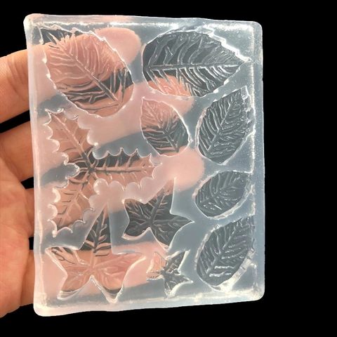 Blatt Silikonform Ahornblatt Fondant Gussform Für DIY Harz Schmuckherstellung Tortendekoration Ton Handyhülle Dekor Werkzeuge