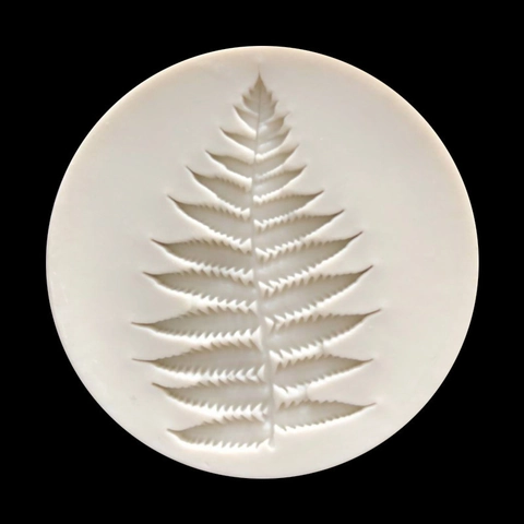 Moule en Silicone Feuille de Fougère Pour Décoration de Gâteaux Fondant Chocolat Motif Botanique 3D Outil de Cuisson Moule en Argile Résine