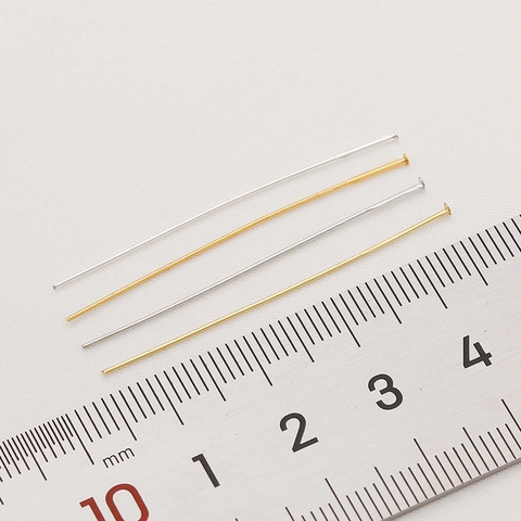 Koperen T-Spelden Platte Kop Spelden Voor Sieraden Maken 14K 18K Verguld Zilver DIY Oorbel Benodigdheden Componenten
