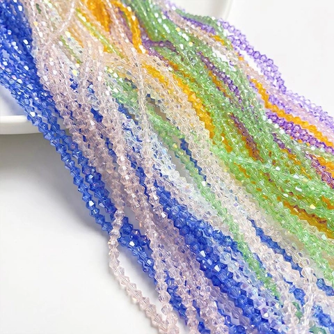 Multicolor Synthetisch Kristal Biconische Gefacetteerde Glas Kralen Voor DIY Sieraden Maken Kettingen Armbanden Losse Kralen