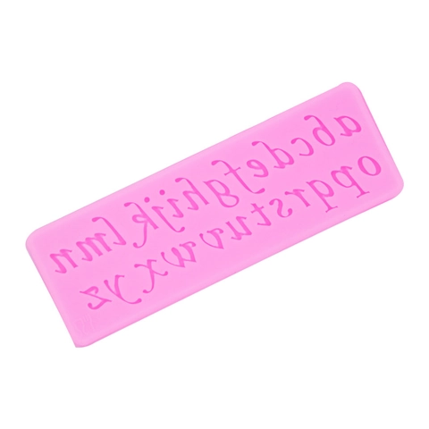 Mini Alphabet Zahlen Silikonform Set Für Tortendekoration Fondant Schokolade Süßigkeiten Harz Ton Werkzeuge DIY Backen Formen