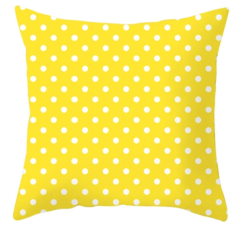 Fodera per Cuscino in Poliestere Pelle di Pesca Moderno Minimalista Tema Pink Lemonade Stampa Geometrica Frutta Quadrata Copricuscino Decorativo per Divano Soggiorno Casa