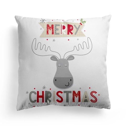 Weihnachten Kissenbezug Dekorativ Polyester Kissenhülle Für Sofa Couch Home Decor Digitaldruck Rentier Weihnachtsmann Baum