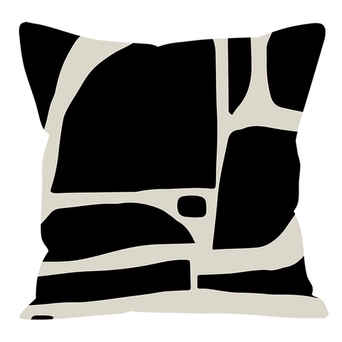 Fodera per Cuscino Geometrico Nordico Peluche Corto Minimalista Astratto Copricuscino Decorativo per Divano Soggiorno Camera