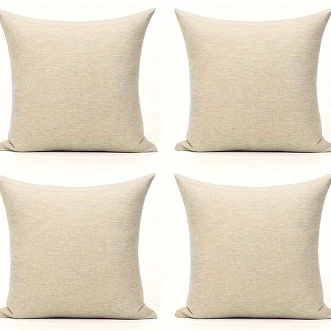 Federa Decorativa in Lino Moderno Minimalista Copricuscino Quadrato a Quadri Stampati per Divano Soggiorno Camera da Letto Casa