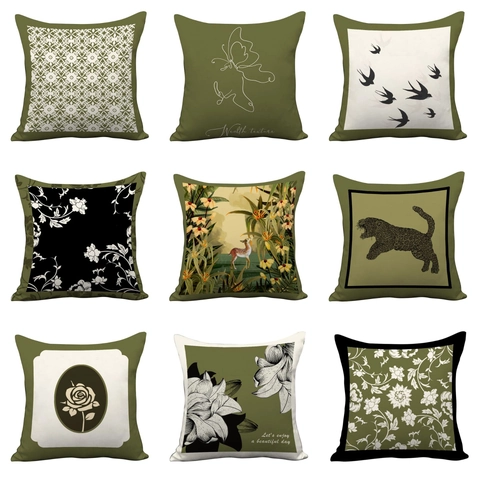 Fodera per Cuscino Nordico Retrò di Lusso in Peluche Corto Decorativo Copricuscino per Divano Soggiorno Camera da Letto Quadrato