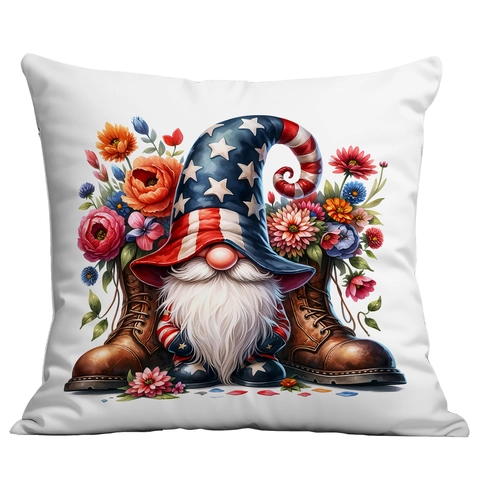 Patriottische Kabouter Kussenslopen Amerikaanse Onafhankelijkheidsdag 4 Juli Decoratieve Kussenhoes Voor Sofa Thuis Decoratie