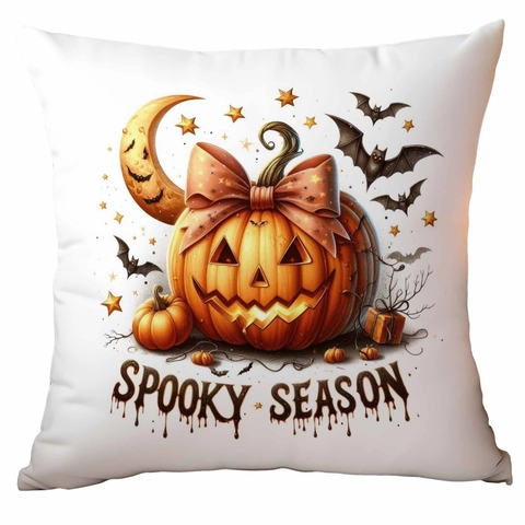Halloween Pumpkin Print Cushion Cover Autumn Harvest Decorative Pillowcase For Sofa Home Bed Printed Festive Atmosphere Ornament