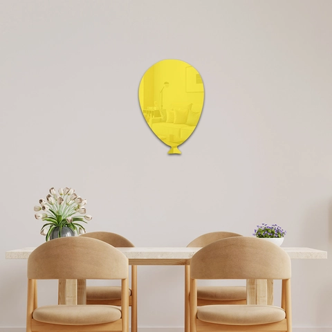 Vinilo de Pared 3D de Acrílico Espejo Forma de Globo Espejo Decorativo Minimalista Moderno para Habitación Infantil Dormitorio Baño Decoración del Hogar