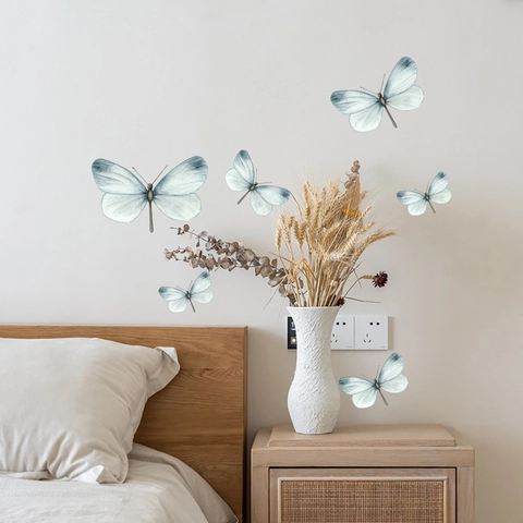 Glow In The Dark Schmetterling Wandtattoo Leuchtende PVC Schmetterling Aufkleber Für Kinderzimmer Wohnzimmer DIY Home Decor