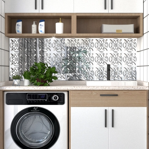 Adesivi Murali a Specchio Cavi Geometrici Moderni Decalcomanie a Specchio in Acrilico Per Soggiorno Camera Da Letto Bagno Casa