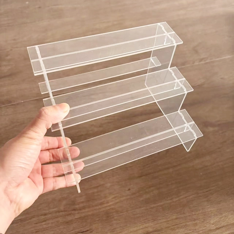 Klarer Acryl Gestuftes Displayständer Riser Für Actionfiguren Funko Pop Sammlerstücke Organizer Stufenregal Für Büro Geschäft