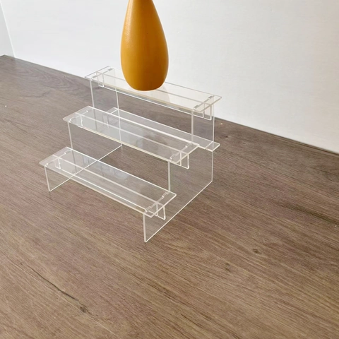 Klarer Acryl Gestuftes Displayständer Riser Für Actionfiguren Funko Pop Sammlerstücke Organizer Stufenregal Für Büro Geschäft