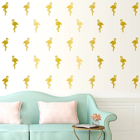 Kreative Flamingo DIY Wandaufkleber PVC Dekorative Aufkleber Für Kinderzimmer Wohnzimmer Haus Wand Modernes Dekor