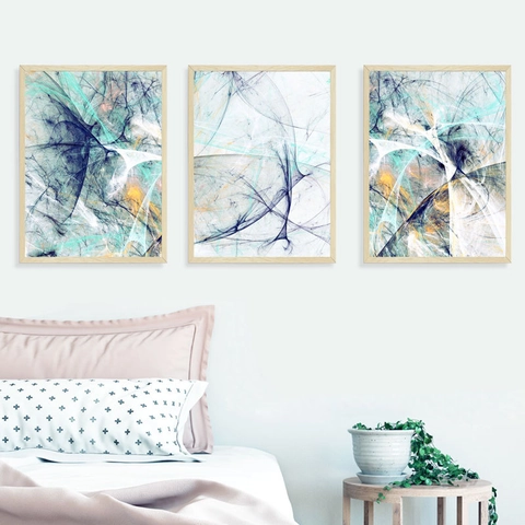 Adesivo Murale Astratto Moderno con Crepe Geometriche PVC Autoadesivo Nordic Home Sfondo Arte Decorazione Pittura Adesivo