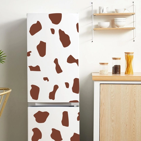 Giraffenmuster Wandtattoo Braun Tiermuster Selbstklebend PVC Aufkleber Für Kinderzimmer Wohnzimmer Schlafzimmer Wanddekoration