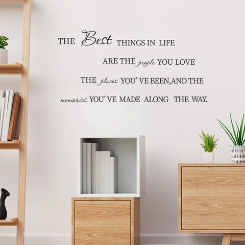 Motivierende Englische Zitate Wandtattoo PVC Abnehmbarer Schriftzug Wandaufkleber Für Wohnzimmer Schlafzimmer Büro Deko