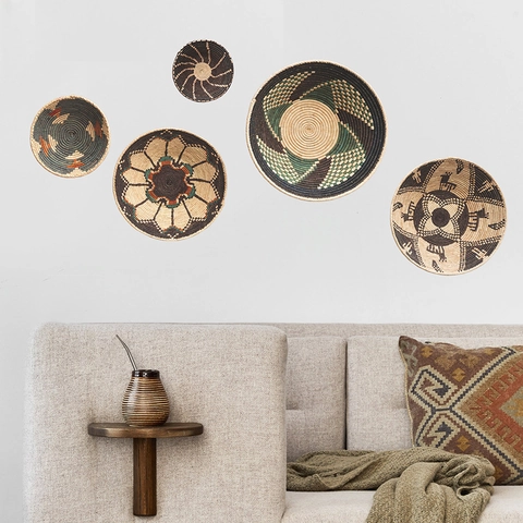 Bohemian Stijl PVC Muursticker Creatieve Geometrische Bloem Hert Patroon Decoratieve Muur Decal Voor Slaapkamer Woonkamer Woondecoratie