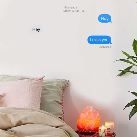 Kreative iMessage Stil Chat Blase Wandtattoo PVC Abnehmbare Englische Zitat Nachricht Design Für Schlafzimmer Wohnzimmer