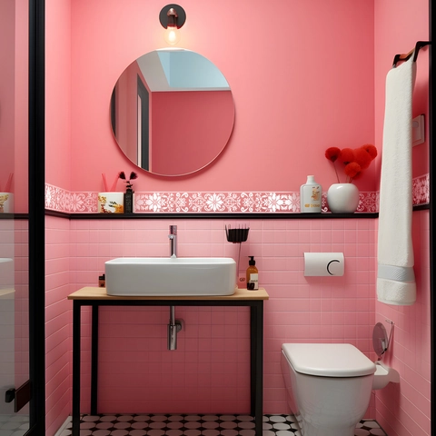 Adesivo da Parete Bordura in Rilievo a Fiori Bianchi Autoadesivo in PVC Decorativo per Soggiorno Camera da Letto Bagno Casa