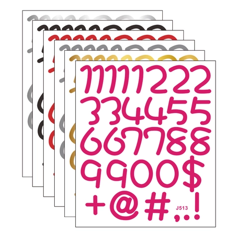 Creatieve DIY Nummer En Symbool Schakelaar Stickers PVC Waterdichte Muurstickers Voor Huisverfraaiing Modern Minimalistisch Decor