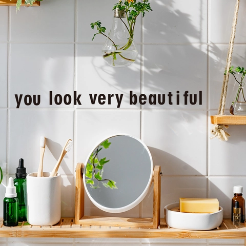 Pegatinas de Pared de PVC con Alfabeto Inglés en Minúsculas Calcomanías de Letras Removibles DIY Para Decoración de Fiesta de Cumpleaños