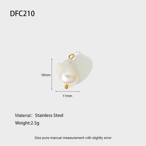 Stainless Steel Ocean Animal Snake Scallop Sun Pendant For DIY Jewelry Making Vintage Rhinestone Artificial Pearl Baroque Pendants Accessories