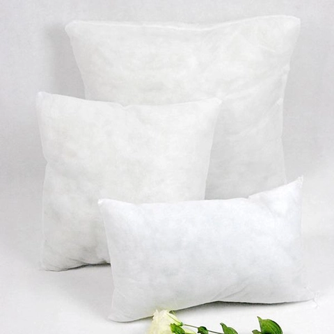 Weißes Kissen-Inlay Weiche PP-Baumwollfüllung Vliesstoff Gebürsteter Stoff Kissen-Kern Für Sofa Bett Wohnkultur Quadrat Rechteck