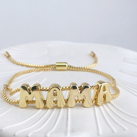 DIY Name Armband 26 Englische Buchstaben 18K Vergoldet Kupfer Anhänger Für Halskette Personalisiert Alphabet Charms Schmuckzubehör