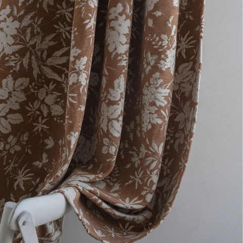Amerikaans Retro Bloemen Geborduurd Polyester Gordijnen Voor Woonkamer Semi-verduisterend Verdikte Venster Gordijnen Huisdecoratie