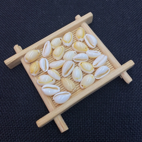 Natural Cowrie Shell Beads With Pre-drilled Hole For DIY Jewelry Necklace Bracelet Making Natural Polished Conch Beads