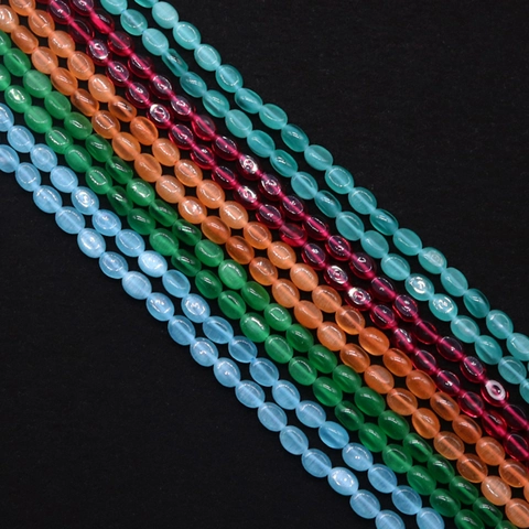 Ovale Natuursteen Kattenoog Kralen Losse Tussenkralen Voor DIY Ketting Armband Oorbel Sieraden Maken Accessoires