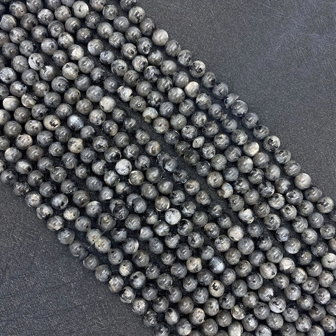 Natural Labradorite Round Stone Beads Flash Iridescent Loose Spacer Beads For DIY Jewelry Making Bracelet Necklace