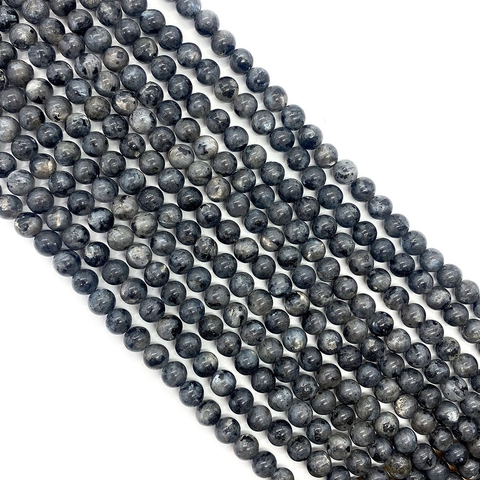 Natural Labradorite Round Stone Beads Flash Iridescent Loose Spacer Beads For DIY Jewelry Making Bracelet Necklace