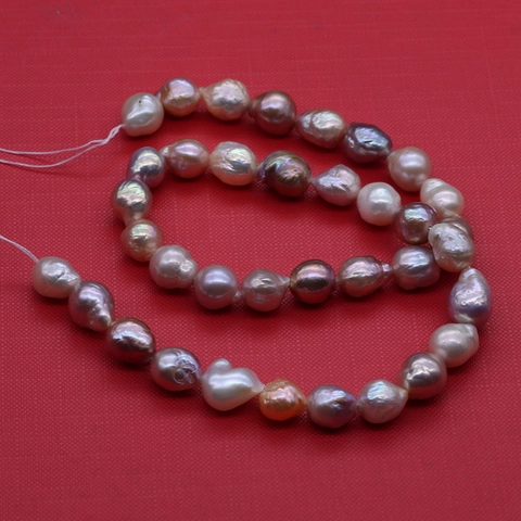 Natural Freshwater Edison Freshwater Pearl Beads Baroque Irregular Shape White Cultured Freshwater Pearls For DIY Jewelry Making Accessories