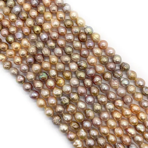 Natural White Freshwater Pearl Beads Irregular Baroque Shaped Beads For Jewelry Making DIY Necklace Handcrafted Accessories
