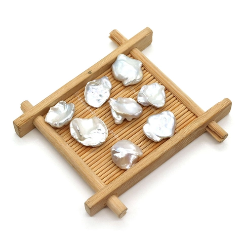 Natuurlijke Zoetwater Barok Zoetwaterparels Bloemblad Vorm Onregelmatige Losse Zoetwaterparels Voor DIY Sieraden Maken Bruiloft Feest Accessoires